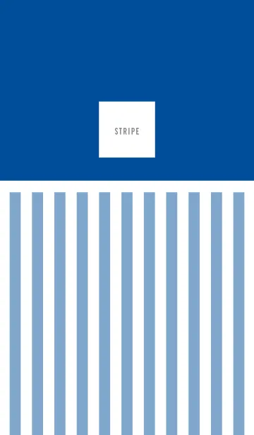 [LINE着せ替え] Simple stripe / Navyの画像1