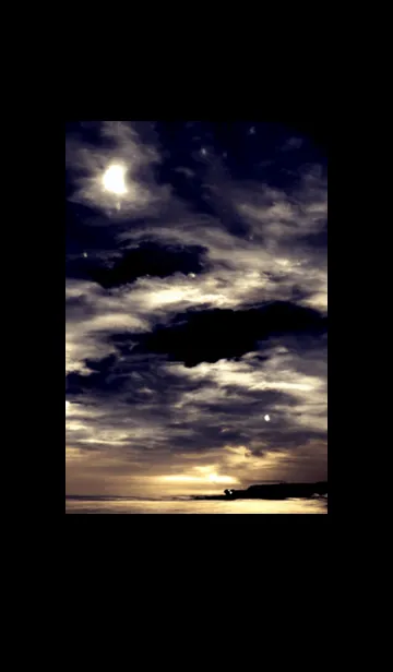 [LINE着せ替え] 夜の月 月の海 #DlN_6。の画像1