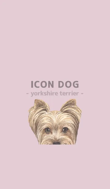 [LINE着せ替え] ICON DOG - ヨークシャーテリア - PK/01の画像1