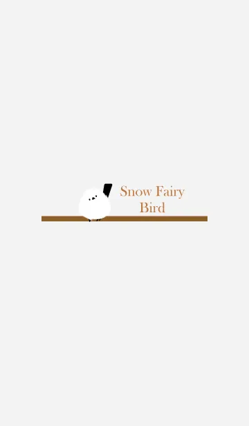 [LINE着せ替え] Snow Fairy Bird...61の画像1