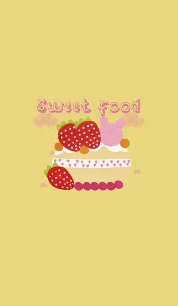 Sweet  foodの着せ替えメイン画像