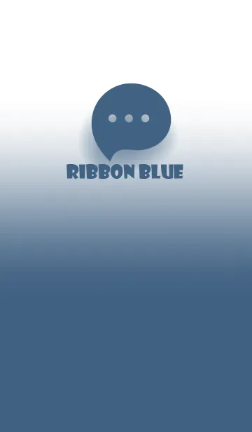 [LINE着せ替え] Ribbon  Blue & White Theme V.3 (JP)の画像1