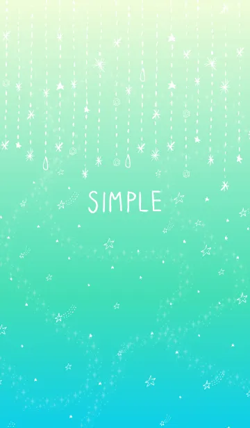 [LINE着せ替え] グラデーション 星 舞うの画像1