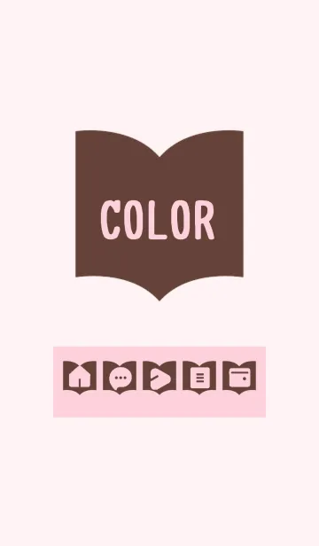 [LINE着せ替え] pink color Q13の画像1