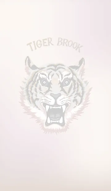 [LINE着せ替え] TIGER BROOK / Ivoryの画像1