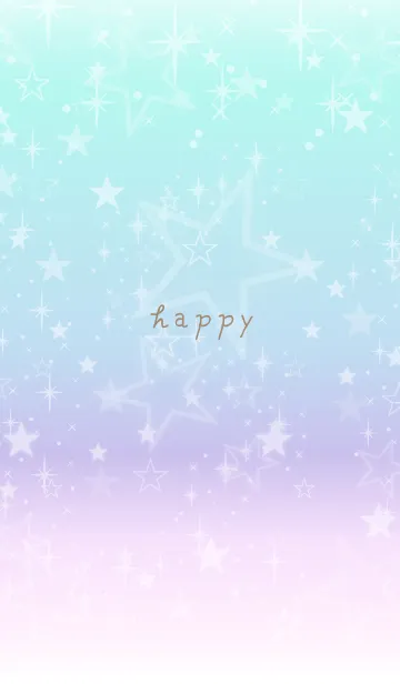 [LINE着せ替え] 星 グラデーション18の画像1