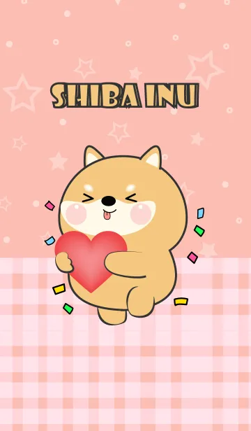 [LINE着せ替え] I Love U Cute Shiba Inu Theme (JP)の画像1