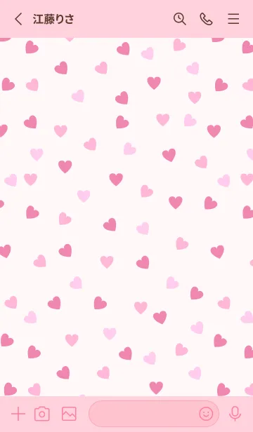 [LINE着せ替え] Love is best-PINK 22の画像2