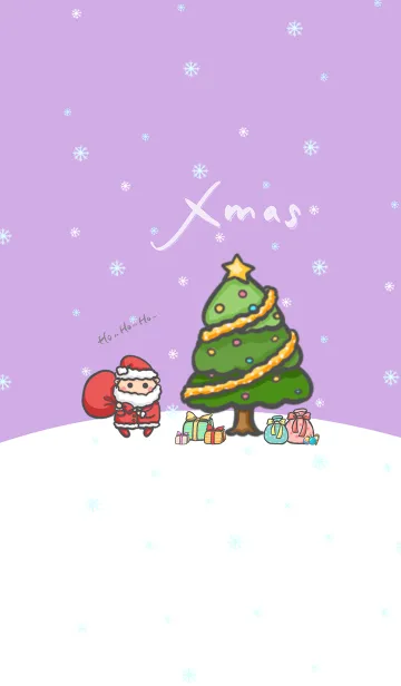 Happy Christmas DayJ-RomanticPurple(Pu2)の着せ替えメイン画像