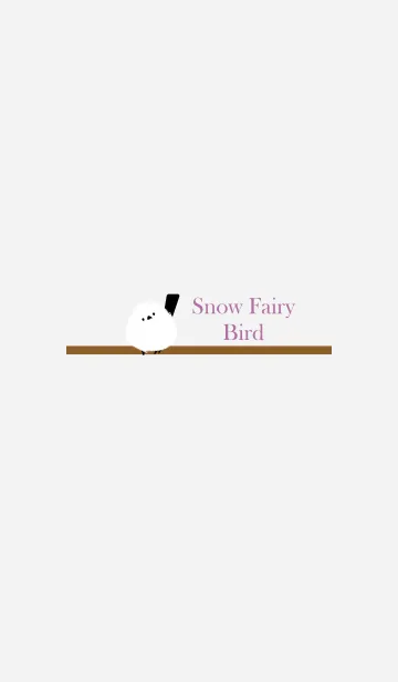 [LINE着せ替え] Snow Fairy Bird...62の画像1