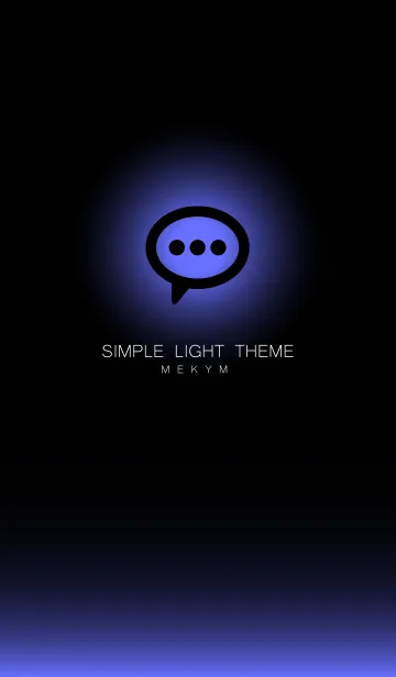 [LINE着せ替え] SIMPLE LIGHT ICON-GRADATION 37の画像1