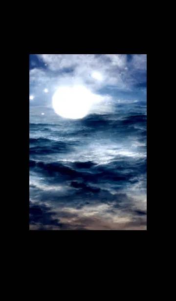[LINE着せ替え] 夜の月 月の海 #DlO_27。の画像1