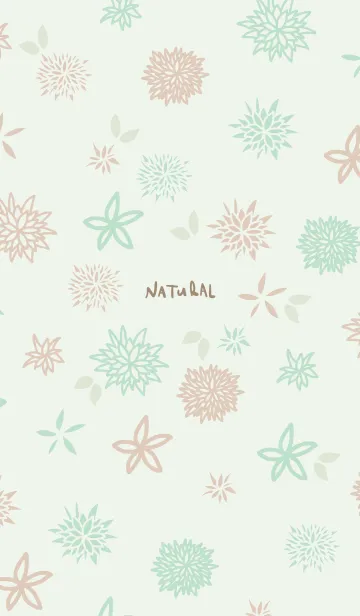 [LINE着せ替え] 花 大人カラー9の画像1