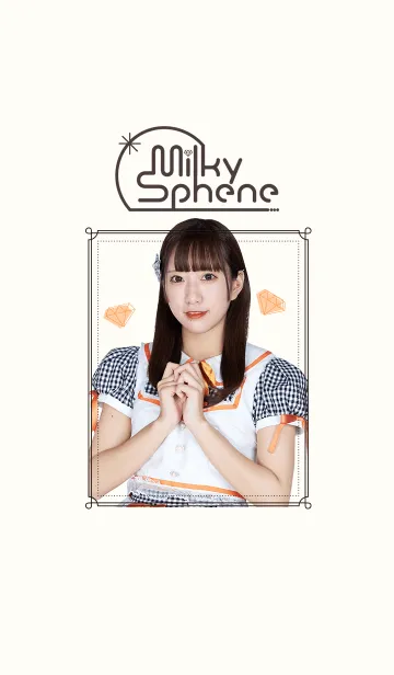 [LINE着せ替え] Milky✳︎Sphene -愛瀬由奈-の画像1