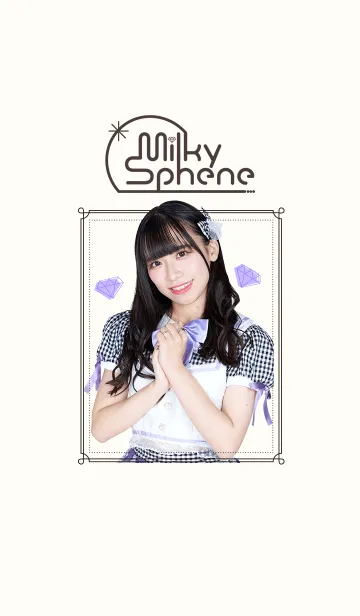 [LINE着せ替え] Milky✳︎Sphene -姫川真莉愛-の画像1