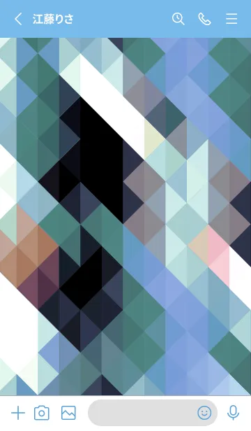 [LINE着せ替え] ジオメトリック 317の画像2