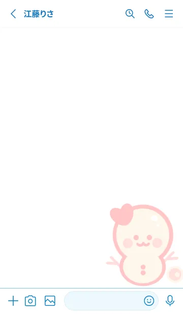 [LINE着せ替え] Pastel Christmas time 5の画像2