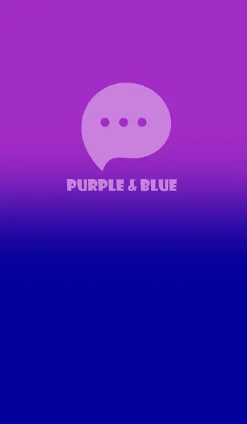 [LINE着せ替え] Blue & Purple V4 (JP)の画像1