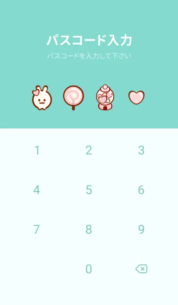 [LINE着せ替え] Pastel Candy shop 2の画像4