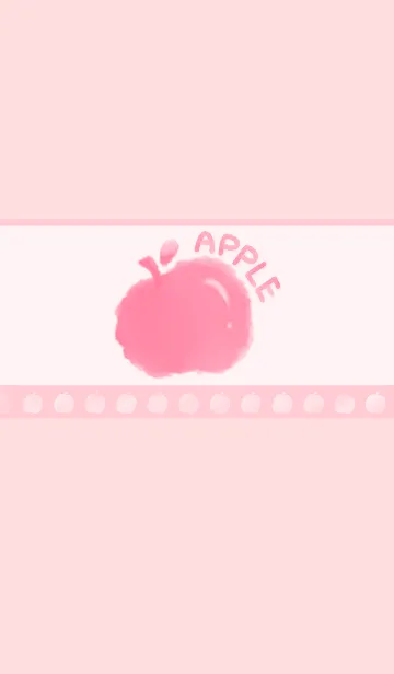 [LINE着せ替え] Smudge Apple J-Light Gray Powder (Pi3)の画像1