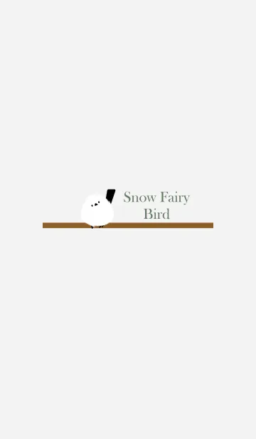 [LINE着せ替え] Snow Fairy Bird...63の画像1