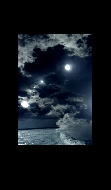[LINE着せ替え] 夜の月 月の海 #DlP_15。の画像1