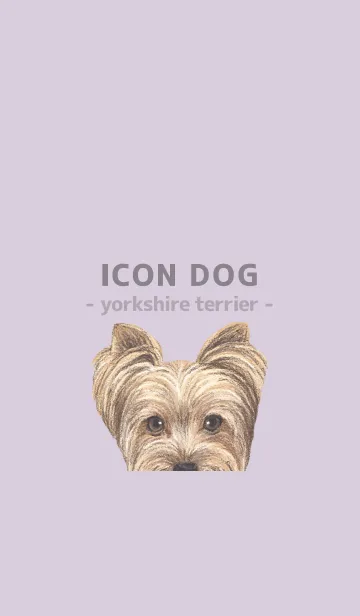 [LINE着せ替え] ICON DOG - ヨークシャーテリア - PL/01の画像1