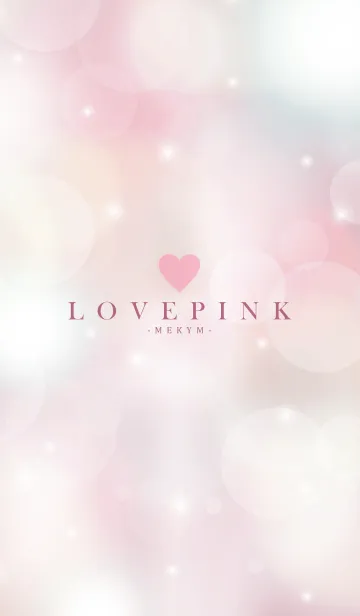 [LINE着せ替え] LOVE PINK-MEKYM 16の画像1