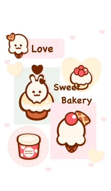 [LINE着せ替え] My ice-cream shopの画像1