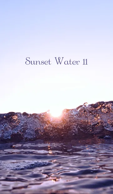 [LINE着せ替え] SunsetWater 11の画像1