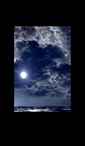 [LINE着せ替え] 夜の月 月の海 #DlP_9。の画像1