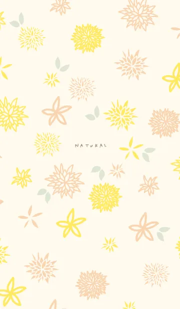 [LINE着せ替え] 花 大人カラー24の画像1