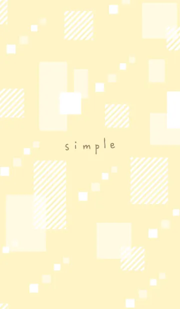 [LINE着せ替え] 白い四角19の画像1