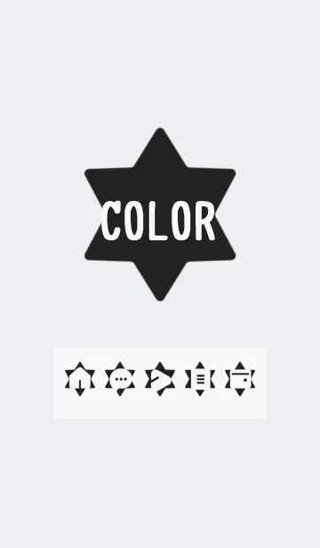 [LINE着せ替え] bw color S11の画像1