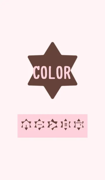 [LINE着せ替え] pink color S13の画像1