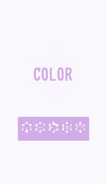 [LINE着せ替え] purple color S12の画像1