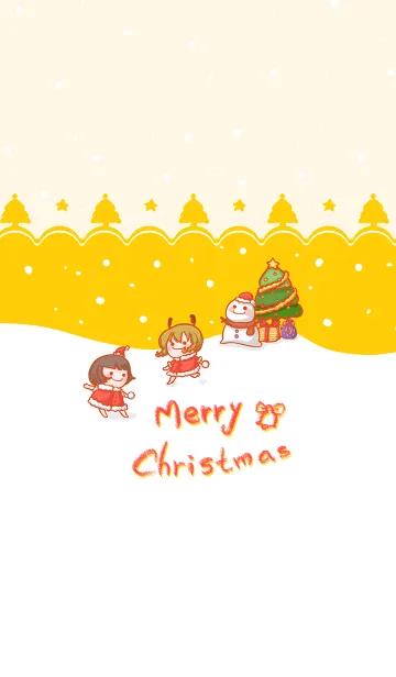 [LINE着せ替え] Christmas Carnival - Red Yellow (re5)の画像1