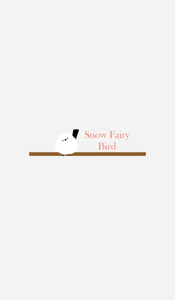 [LINE着せ替え] Snow Fairy Bird...66の画像1