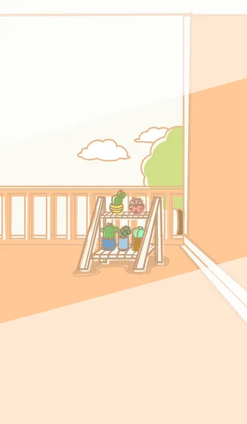 [LINE着せ替え] Painted Planting J-Orange (Gr7)の画像1