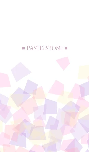 [LINE着せ替え] Pastel Stone 10の画像1