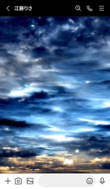 [LINE着せ替え] 夜の月 月の海 #DlQ_28。の画像2