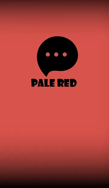 [LINE着せ替え] Pale Red And Black V.3 (JP)の画像1