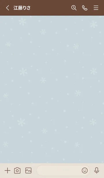 [LINE着せ替え] クリスマス5<グリーンブルー>の画像2