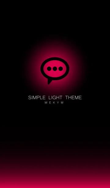 [LINE着せ替え] SIMPLE LIGHT ICON-GRADATION 38の画像1