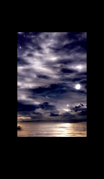 [LINE着せ替え] 夜の月 月の海 #DlR_25。の画像1