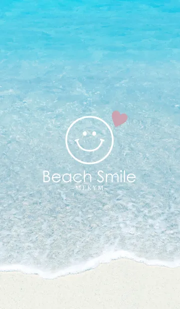 [LINE着せ替え] Beach Smile-LOVE 37の画像1