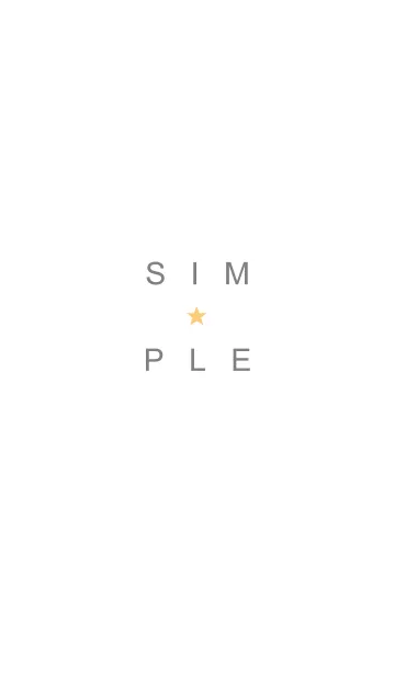 [LINE着せ替え] SIMPLE STAR-36の画像1