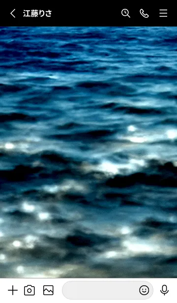 [LINE着せ替え] 夜の月 月の海 #DlR_15。の画像2