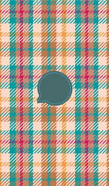 [LINE着せ替え] plaid & patchwork 3の画像1