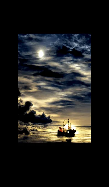 [LINE着せ替え] 夜の月 月の海 #DlS_22。の画像1